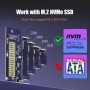 Адаптер M.2 NVMe към PCIe X1 GLOTRENDS PA09-X1, снимка 4