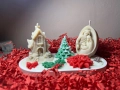 Коледни соеви ръчно изработени свещи , снимка 2