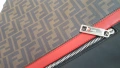 Нова мъжка кожена чанта FENDI MESSENGER BAG, снимка 3