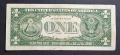 Банкнота 5 .  САЩ. Долар . 1 долар . Син печат . 1957 В  година., снимка 2