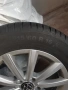 Джанти със зимни гуми в отлично състояние за Фолксваген / VW 16"с гуми Continental, снимка 3