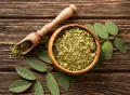 Изсушени листа от Moringa Oleifera Натурална чиста органична билка 100% билков чай - 150г, снимка 3