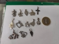 Лот сребърни медальони 925, снимка 2