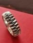 Сребърен унисекс пръстен  - модел R121, снимка 7