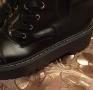 Нови Дамски Високи Кожени Боти 40, снимка 17