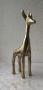 28 см. Жираф? от метал, месинг, фигура, пластика, животно Африка, снимка 2