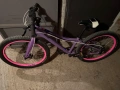 Cross Rebel 24 алуминиев детски велосипед – дискови спирачки, ТОП състояние, момиче, виолетов цвят, снимка 3