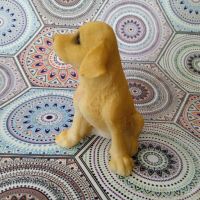 статуетка на куче от Англия, светло кафяв цвят, снимка 2 - Статуетки - 45451219