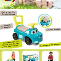 Кола за бутане Smoby 2-in-1 Ride on Cars, кола проходилка за деца с кутия за играчки под седалката, снимка 3 - Детски велосипеди, триколки и коли - 45900297