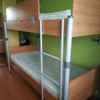 Детско двуетажно легло с матрак 200x90 см., снимка 2 - Спални и легла - 45536214