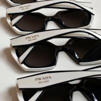 Prada очила+кутия+калъф, снимка 3 - Слънчеви и диоптрични очила - 45670862