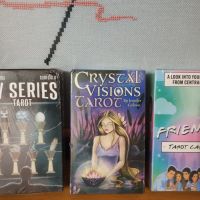 Таро карти: TV Series Tarot & Friends Tarot & Crystal Visions Tarot, снимка 1 - Карти за игра - 34167969