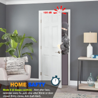 3в1 аларма - аларма за врата със закъснение, от 80 до 120 dB, напомняне за затваряне на вратата, снимка 8 - Други стоки за дома - 44991206