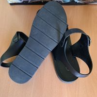Дамски черни сандали, снимка 4 - Сандали - 45915820