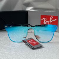 Ray-Ban RB3576 дамски слънчеви очила сини огледални , снимка 3 - Слънчеви и диоптрични очила - 45430173