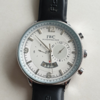 Мъжки Часовник автоматик IWC SCHAFFHAUSEN, снимка 5 - Мъжки - 45035550