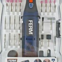 FERM Multi Tool Акумулаторен дремел с 50 аксесоара, снимка 1 - Други инструменти - 45841278