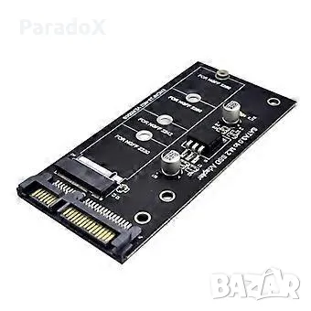 Sata3 to NVME M2 Adapters PC, снимка 1