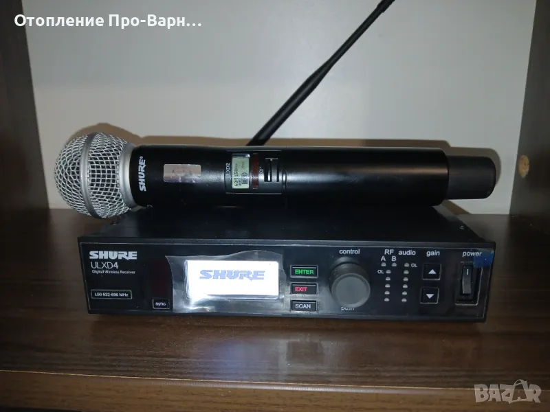 Нов Професионален микрофон SHURE ULXD24/B58 - внос USA (Made in Mexico), снимка 1