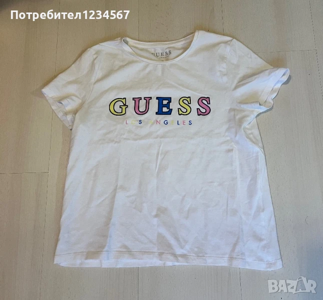 Оригинална тениска Guess XS от лимитираната серия, снимка 1