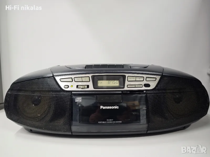 стерео FM радио касетофон CD player  PANASONIC RX-DS17, снимка 1