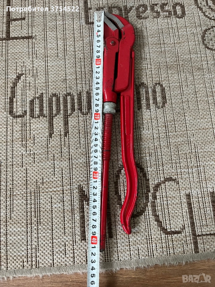 Професионален тръбен ключ , 1 1/2", снимка 1