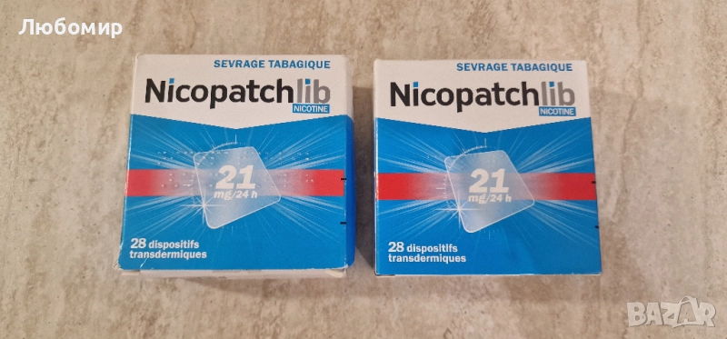 Лепенки против тютюнопушене Nicopatch 21mg 25/50 броя, снимка 1