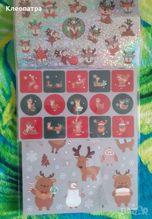 Коледни стикери , снимка 1
