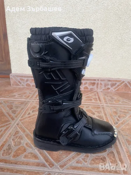 Детски мотокрос ботуши O'NEAL RIDER PRO BLACK 33-ти номер, снимка 1