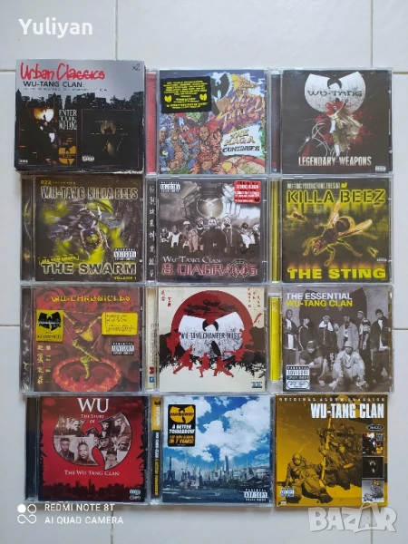 рап хип хоп RAP HIP HOP Wu-Tang Clan, снимка 1