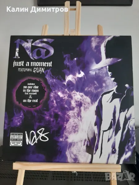 Nas – Just A Moment (12” Vinyl Single), снимка 1