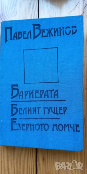 Бариерата; Белият гущер; Езерното момче Павел Вежинов, снимка 1