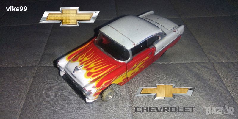 1955 Chevrolet Bel Air Road Champs 1:43, снимка 1