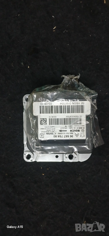 Модул за AIRBAG за Peugeot 3008 Minivan (06.2009 - 12.2017), № Bosch 0 285 010 704, снимка 1