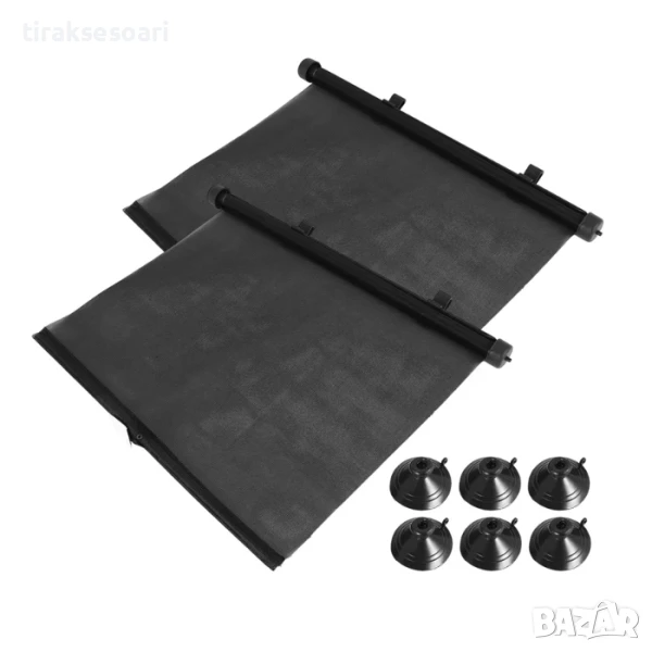 55x50 см Универсални щори за странични прозорци на автомобил, снимка 1