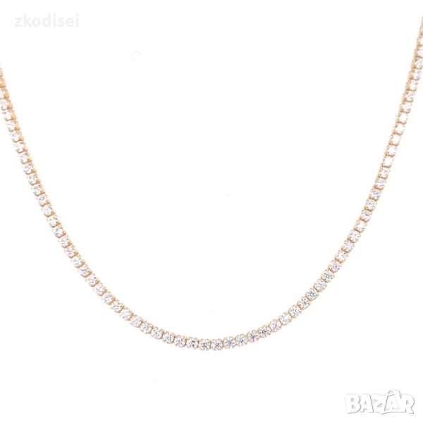 Златно колие 4,80гр. 38см. 14кр. проба:585 модел:34443-6, снимка 1