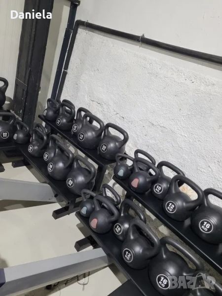 Пудовки сет 2х4 2х6 2х8 2х10 2х12 2х16 2х20 комплект kettlebell 760 лв, снимка 1