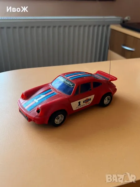 Стара играчка porsche martini, снимка 1