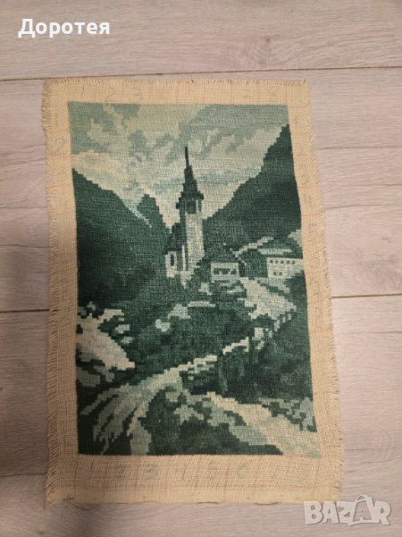 Гоблен,,Зеленият замък,,, снимка 1