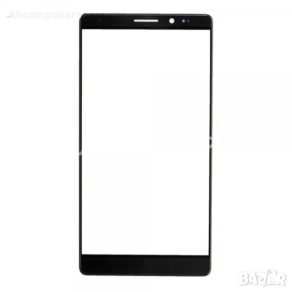 Стъкло за Huawei Mate 8 / Черно / Баркод : 563011, снимка 1