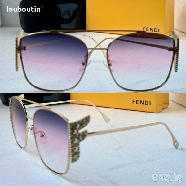 -30% разпродажба Fendi 2020 дамски слънчеви очила с камъни, снимка 1