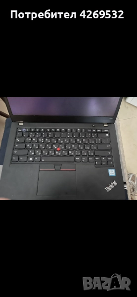 Laptop Lenovo think pad , снимка 1