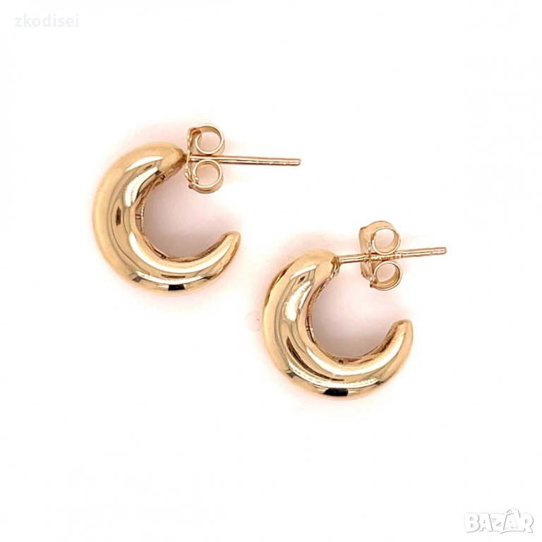 Златни обеци 2,83гр. 14кр. проба:585 модел:36364-3, снимка 1