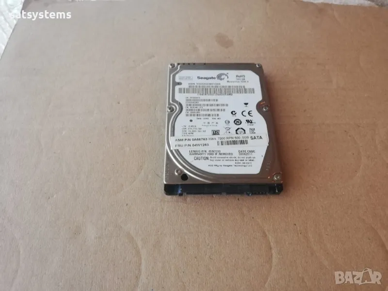 Хард диск Laptop Seagate Momentus ST9500420AS 500GB SATA 3.0Gb/s, снимка 1