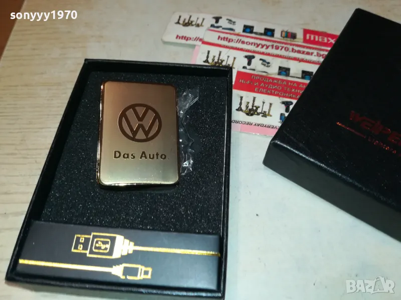 VW GOLD USB ЗАПАЛКА 2708241028, снимка 1