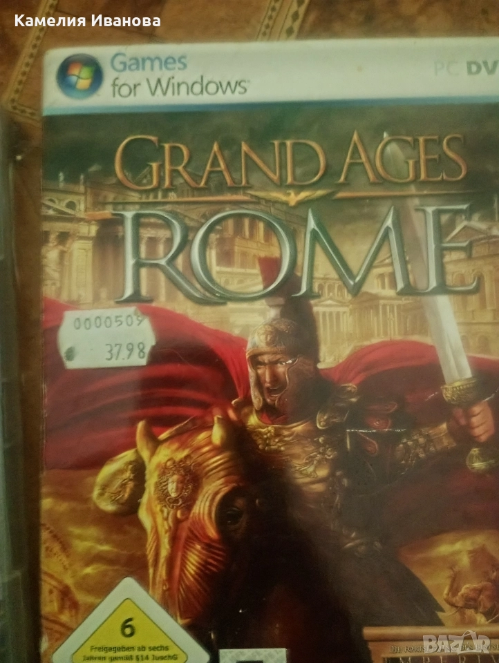 Футболни видео игри и Grand ages Rome за Play station 3, снимка 1