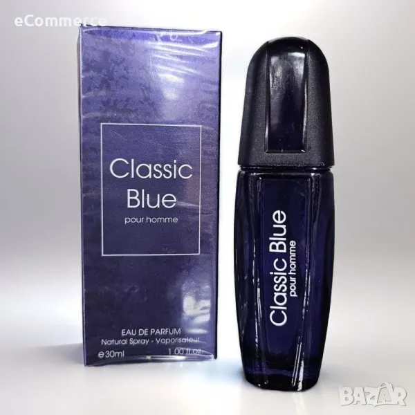 Парфюм Classic Blue Pour Homme Eau De Parfum 30ml. ? Докоснете се до вечността с новия аромат - Clas, снимка 1