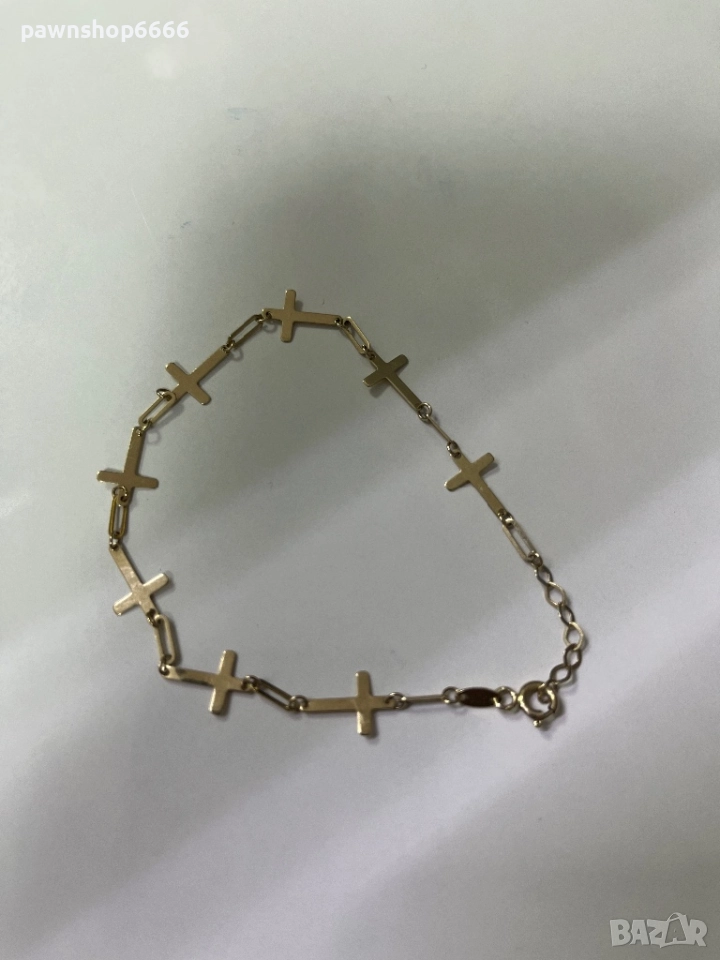 Златна гривна 14К, снимка 1