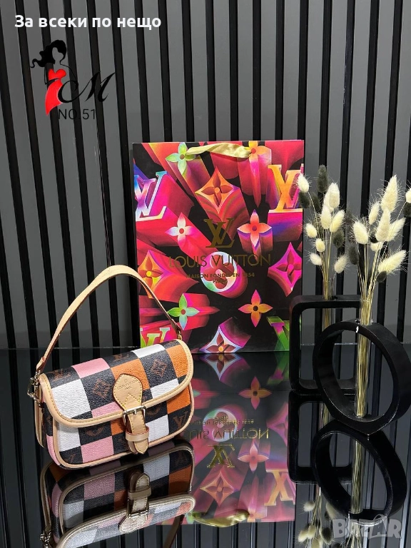 Louis Vuitton Дамска Чанта Луис Витон - Налични Различни Цветове Код SK73, снимка 1