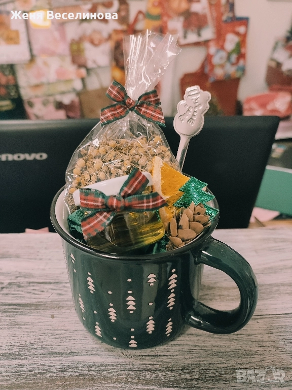 КОЛЕДНИ ЧАШИ , снимка 1